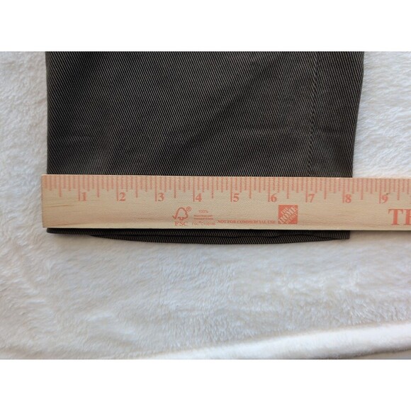 MASON'S New York Regular Fit Flat Front Stretch Cotton Pants Mens Sz 58/42 Brown - Picture 2 of 16